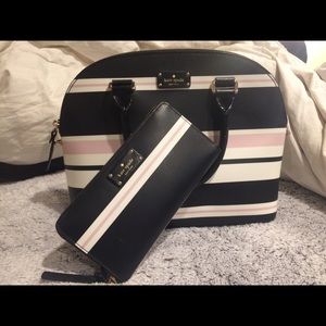 kate spade satchel/crossbody bag & wallet